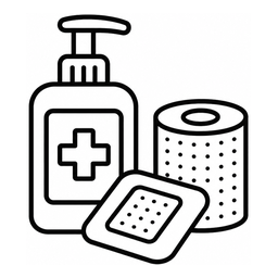 Verbandstoffe und Hygiene
